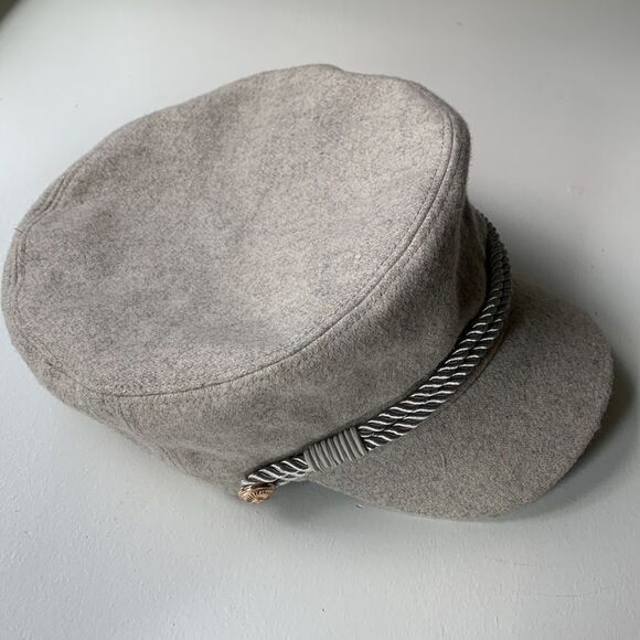 HAT ATTACK hat wool blend elastic back military inspired hat women’s main image 10